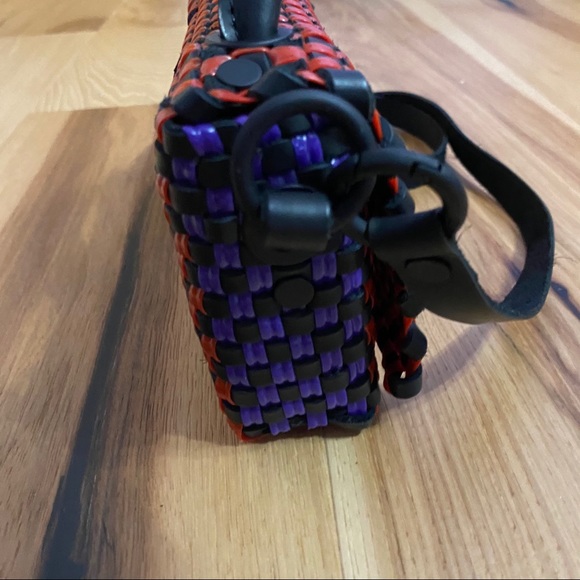 Truss Red Mini Top Handle Crossbody - Picture 9 of 13